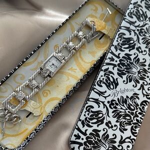 Brighton Silver and Gold Women's Watch